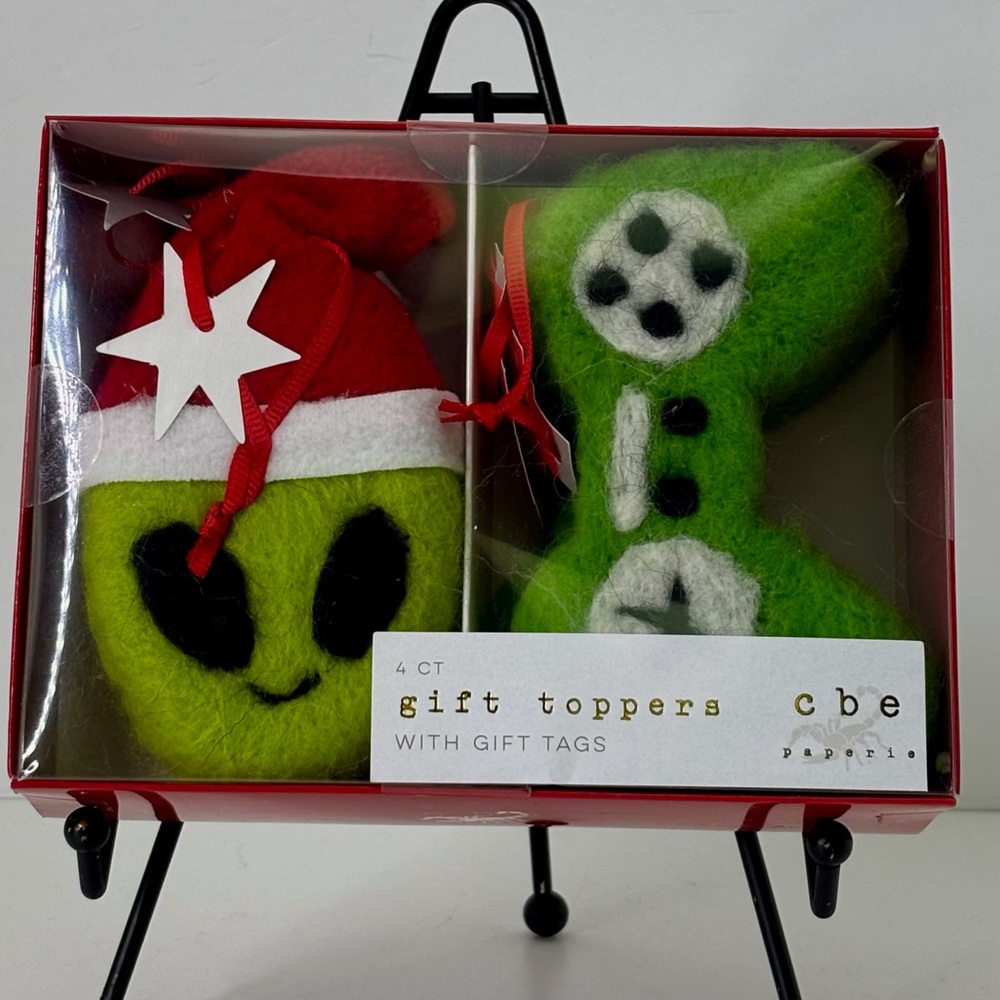 CBE Gift Toppers Santa Hat & Controller Gift Toppers New